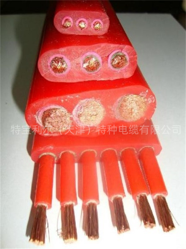 硅胶钢包车扁缆