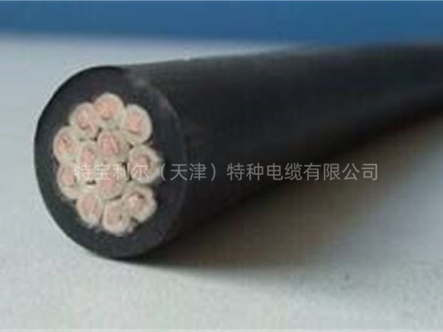 护套编织加强电缆 