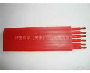 硅橡胶绝缘耐高温、防腐、耐油扁平电缆